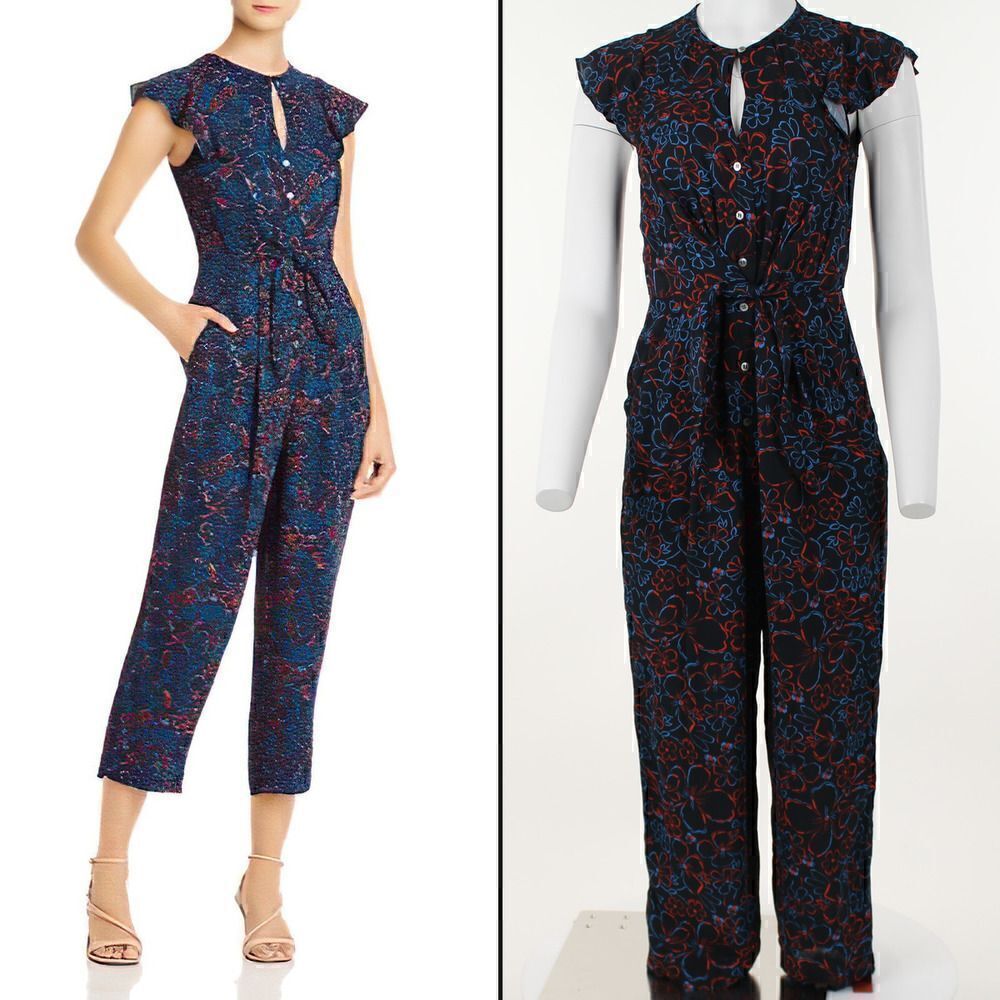 Whistles
Floral Cropped Jumpsuit   